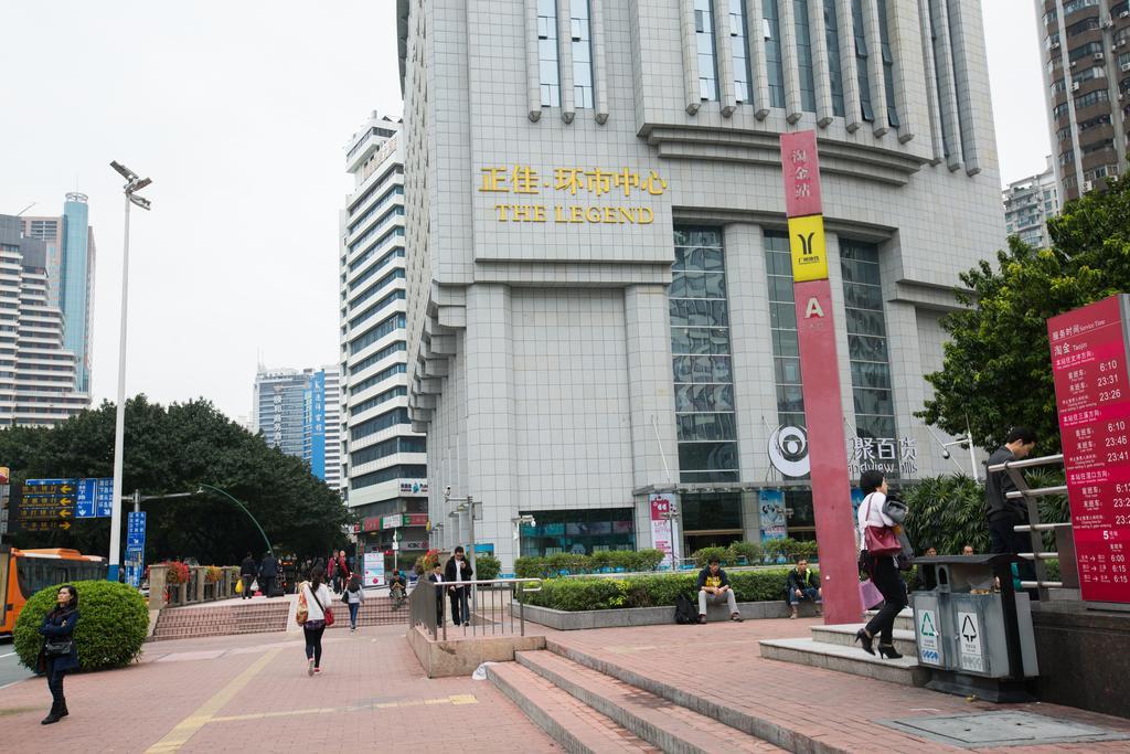 Yo Yo Apartment Zheng Jia Dong Fang Branch Guangzhou Exterior photo